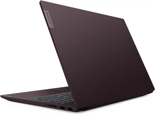 Alt view image 14 of 14 - Lenovo ideapad S340 15.6" Laptop, Intel Core i5-8265U Quad-Core Processor, 8GB Memory, 128GB Solid State Drive, Windows 10 - Dark Orchid - 81N800SLUS Notebook PC Computer