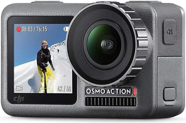 Alt view image 16 of 20 - DJI OSMO ACTION Cam Digital Camera with 2 displays 11m waterproof 4K HDR-Video 12MP 145 Angle Black