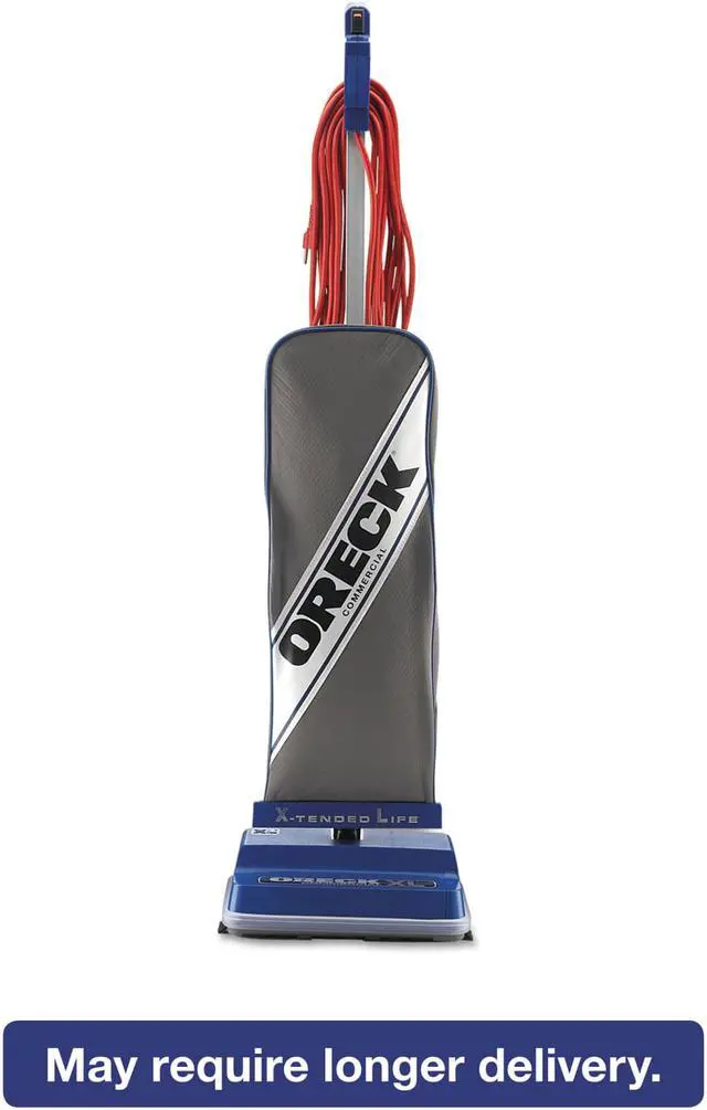 Alt view image 16 of 20 - XL Upright Vacuum 12" Cleaning Path Gray/Blue XL2100RHS
