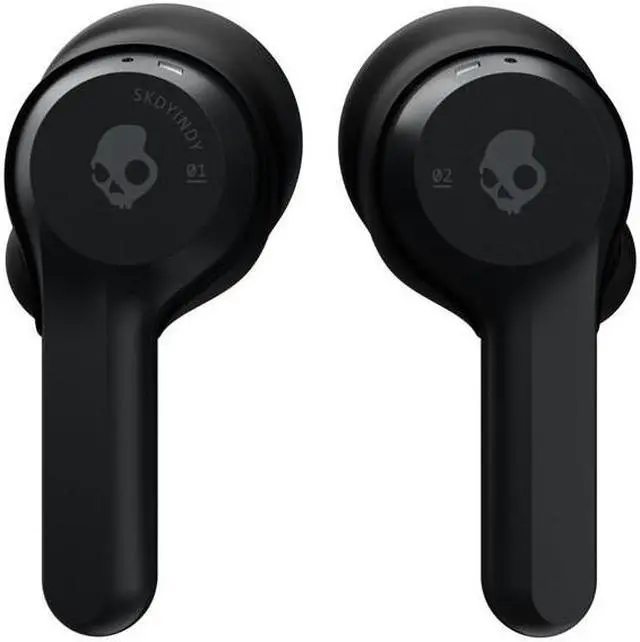 Alt view image 7 of 18 - Skullcandy Indy True Wireless Black Bluetooth Headphones