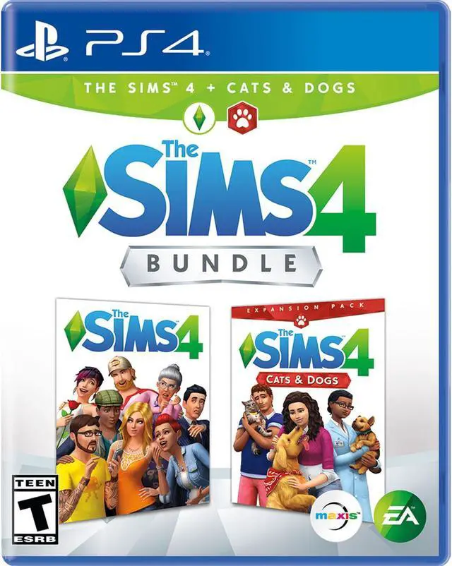 Alt view image 5 of 14 - Sims 4 + Sims 4 Cats & Dogs Bundle - PlayStation 4