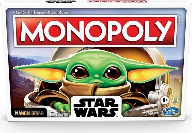 Alt view image 3 of 3 - Monopoly Star Wars The Child Baby Yoda Property Trading Game Board Game Hasbro F2013