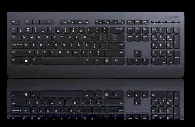 Alt view image 4 of 20 - Lenovo Professional Wireless Keyboard - US English