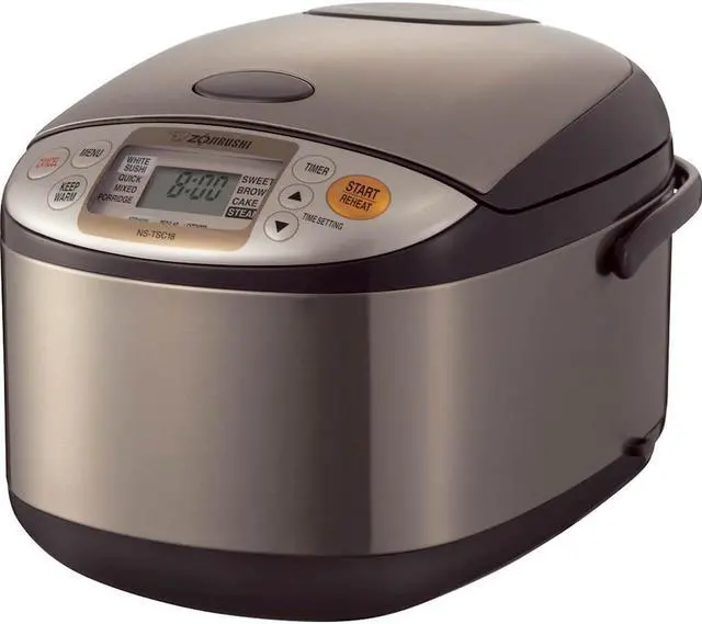 Alt view image 8 of 9 - Zojirushi 10-c. Stainless Steel Micom Rice Cooker