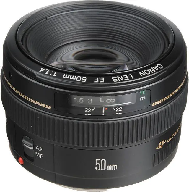 Alt view image 2 of 4 - Canon 2515A003 EF 50mm f/1.4 USM Standard & Medium Telephoto Lens - f/1.4
