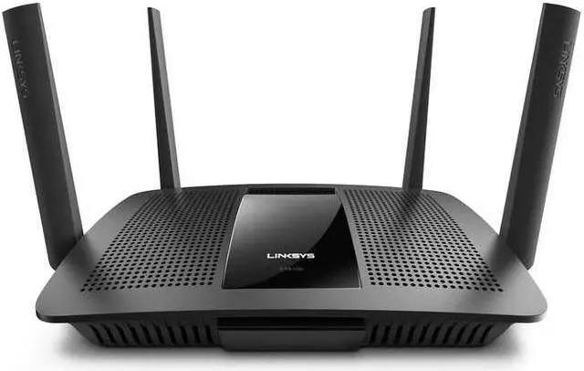 Alt view image 6 of 8 - Linksys AC2600 4x4 MU-MIMO Dual-Band Gigabit Router with USB 3.0 and eSATA (EA8100)