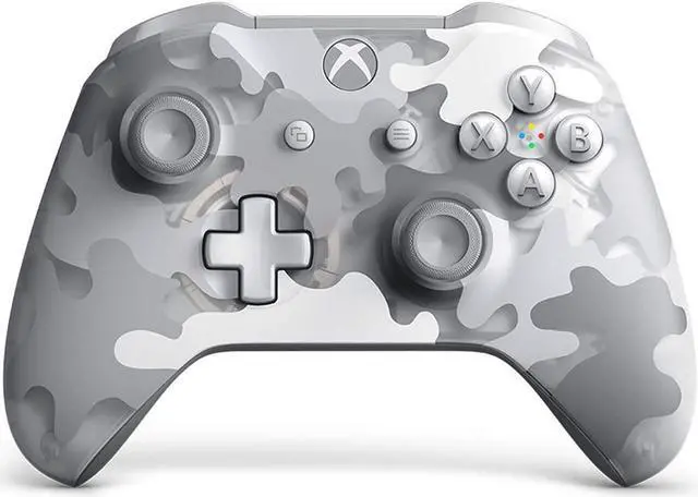 Alt view image 7 of 13 - Microsoft Xbox Wireless Controller - Arctic Camo Special Edition - Xbox One