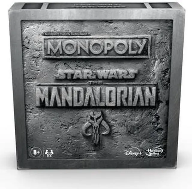 Alt view image 4 of 4 - Monopoly Star Wars The Mandalorian Edition Family Friendly Fun Board Game Hasbro F1276