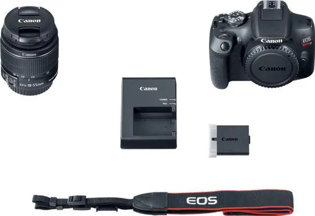 Alt view image 11 of 20 - Canon EOS Rebel T7 EF-S 18-55mm IS II Kit