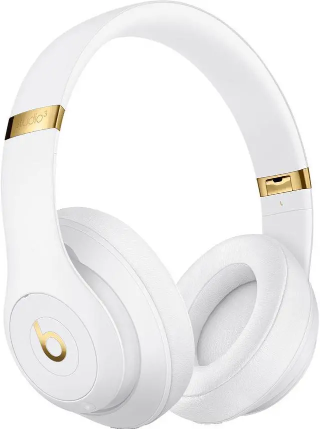Alt view image 12 of 20 - Beats Studio3 Wireless Noise Cancelling Over-Ear Headphones - Apple W1 Headphone Chip, Class 1 Bluetooth, 22 Hours of Listening Time, Built-in Microphone - White
