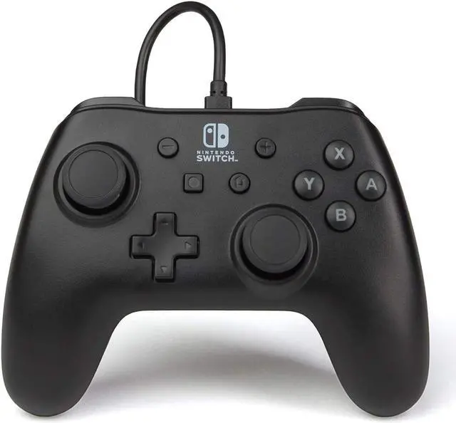 Alt view image 7 of 8 - PowerA Wired Controller for Nintendo Switch - Black - Nintendo Switch