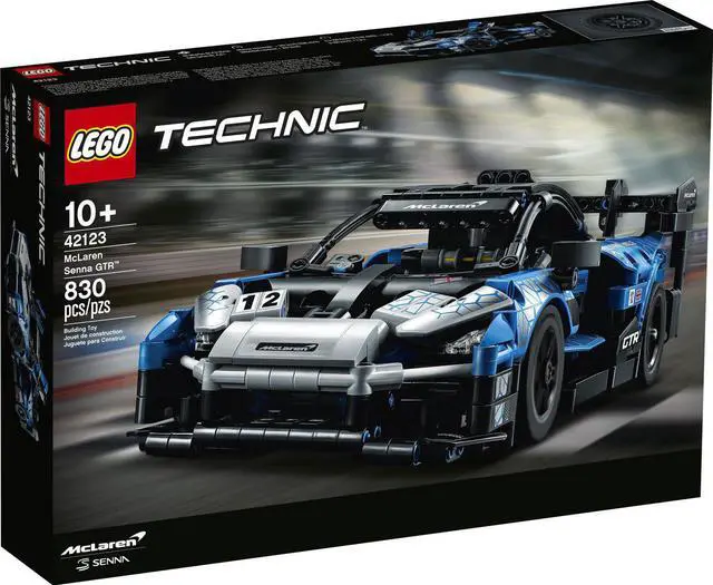 Alt view image 5 of 20 - LEGO Technic 42123 McLaren Senna GTR 830 Piece Building Kit