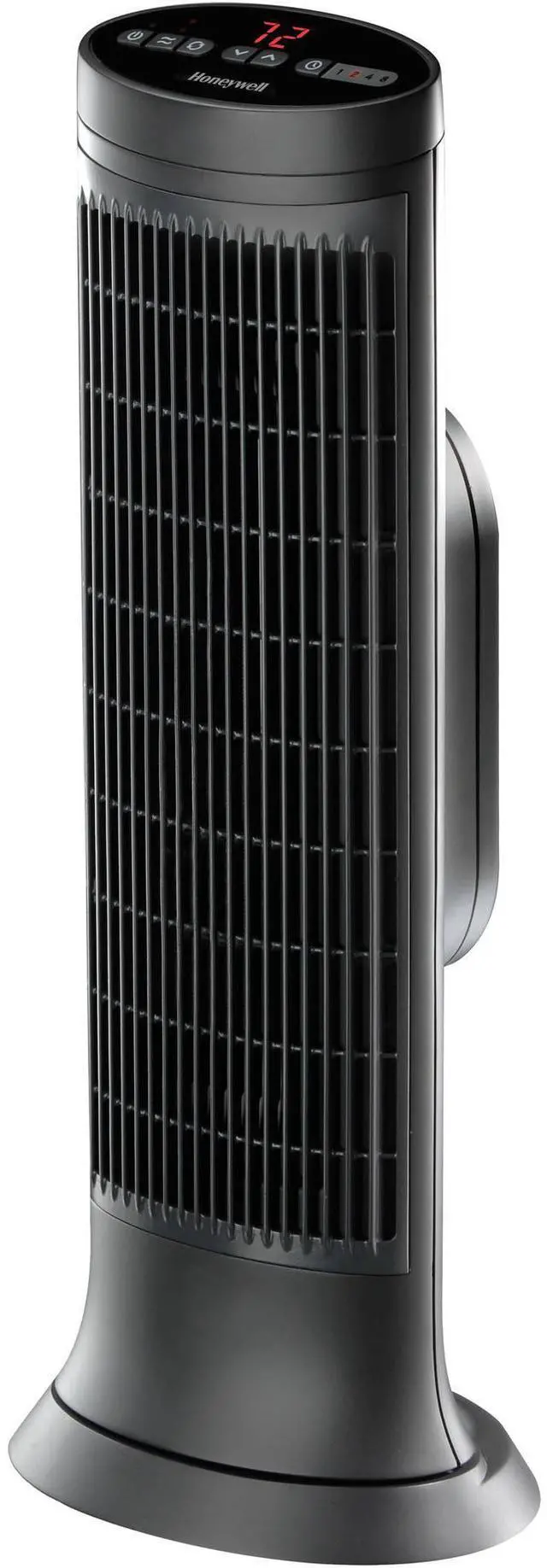 Alt view image 3 of 6 - Digital Tower Heater, 750 - 1500 W, 10 1/8" X 8" X 23 1/4", Black