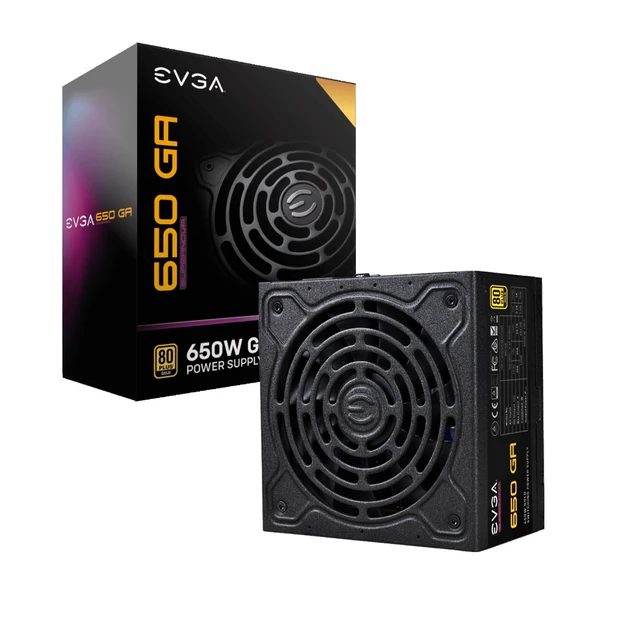 Alt view image 6 of 6 - EVGA SuperNOVA Power Supply Internal, Compact 120 V AC, 230 V AC Input 650 W 1