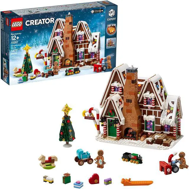 Alt view image 5 of 5 - LEGO Creator Expert Gingerbread House 10267 Building Kit, New 2020 (1,477 Pieces)