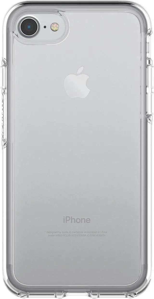Main image of OtterBox Symmetry Series Clear Crystal Case for iPhone SE (2nd Gen) and iPhone 8 / 7 77-56719