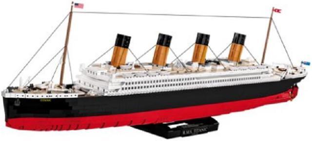 Alt view image 2 of 8 - COBI Historical Collection R.M.S Titanic 1:300 Model Building Block Set # 1916