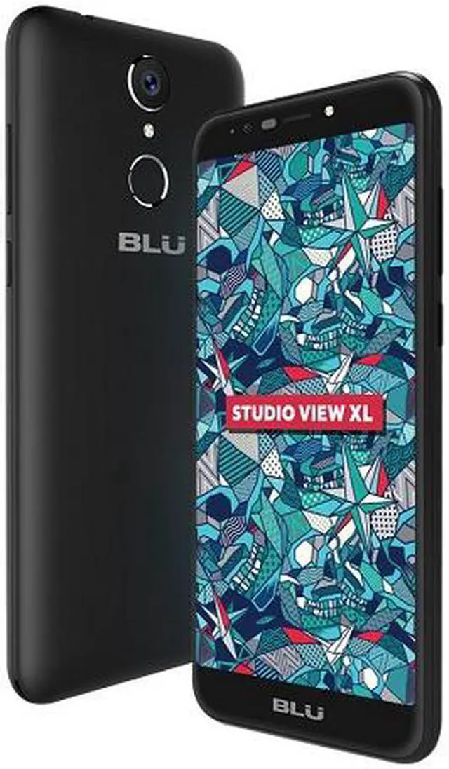 Main image of BLU Studio View XL S790Q 16GB Unlocked GSM Dual-SIM Android Phone w/ 13 MP Camera - Black