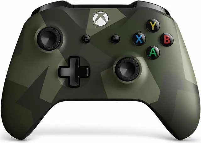 Alt view image 12 of 12 - Microsoft Xbox One Wireless Controller, Armed Forces II Special Edition