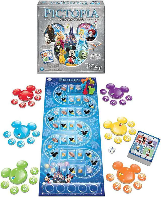 Alt view image 9 of 9 - Disney Pictopia Board Game