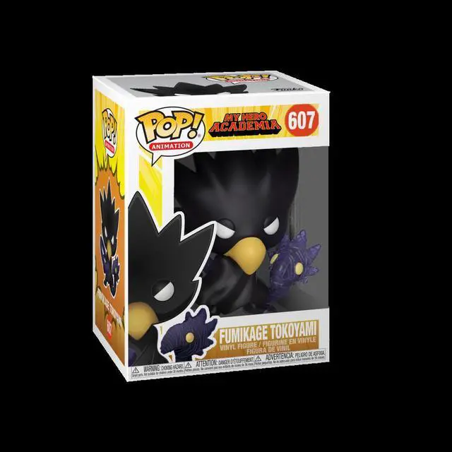 Alt view image 5 of 17 - FunKo POP! My Hero Academia Fumikage Tokoyami 3.75" Vinyl Figure