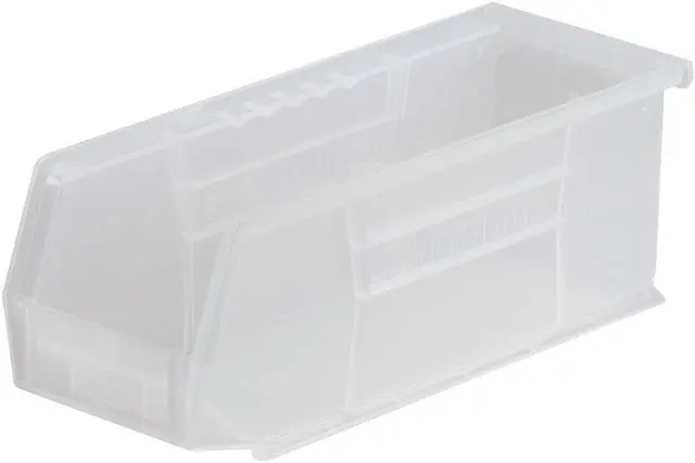 Alt view image 2 of 4 - AKRO-MILS 30224SCLAR 4"L x 4-1/8"W x 10-7/8"H Clear Hang and Stack Bin