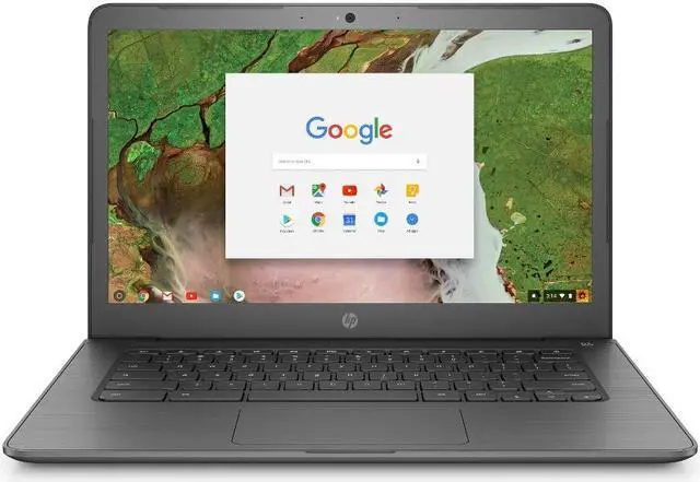 Alt view image 6 of 7 - HP (B-Grade w/ scratches) 14-ca023nr Chromebook Intel Celeron N3350 (1.1 GHz) 4 GB Memory 32 GB eMMC SSD 14.0" Chrome OS