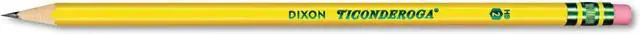 Alt view image 2 of 3 - Ticonderoga Pre-Sharpened Pencil, HB #2, Yellow Barrel, 30ct.