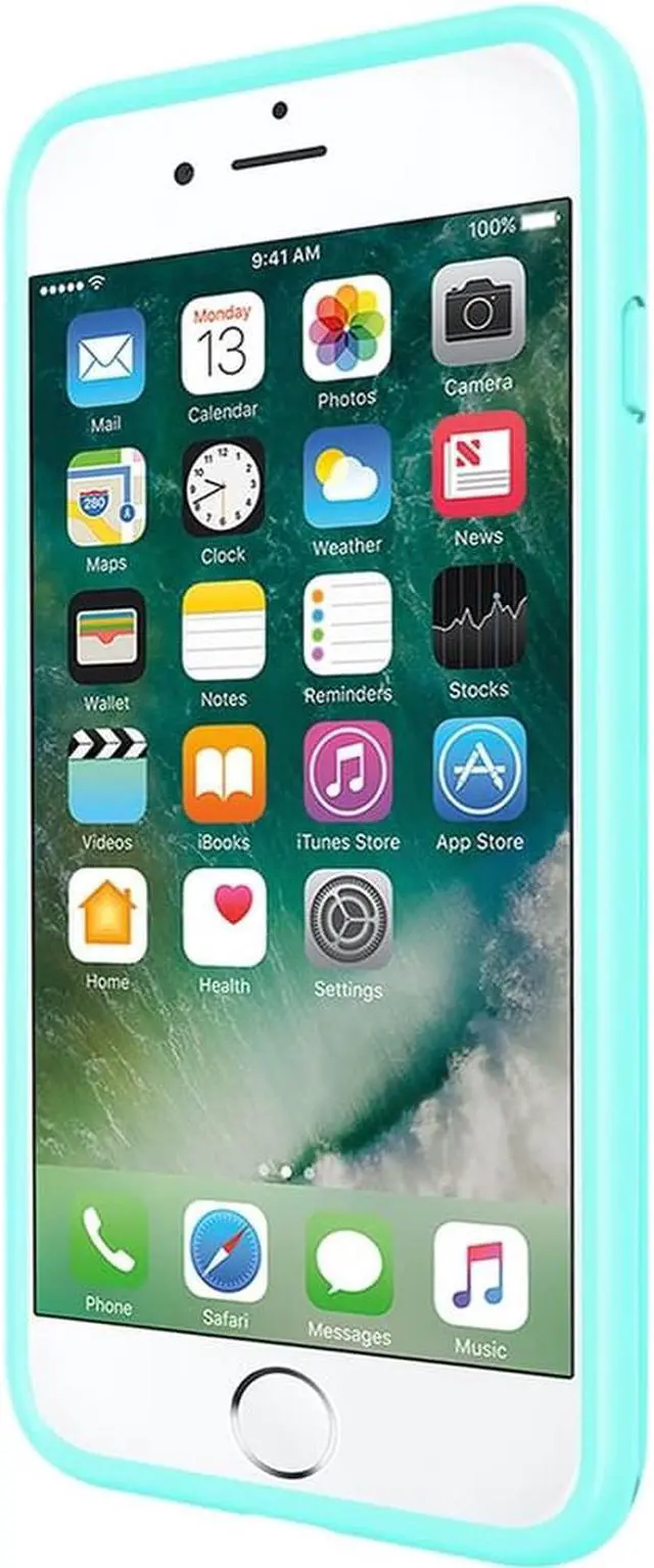 Alt view image 6 of 6 - Incipio IPH1499TRQ Haven IML Case for iPhone 7 Plus - Turquoise