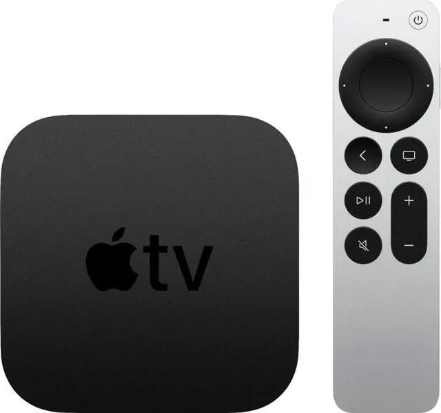 Main image of Apple TV 4k 2nd Generation 64GB Black MXH02LL/A