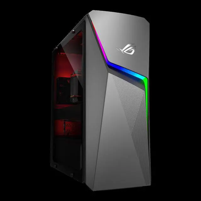 Alt view image 7 of 7 - ASUS ROG Strix GL10DH Gaming Desktop PC, AMD Ryzen 7 3700X, GeForce GTX 1660 Ti, 16GB DDR4 RAM, 512GB SSD + 1TB HDD, Wi-Fi 5, Windows 10 Home, GL10DH-PH762