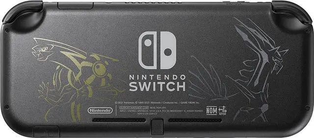 Alt view image 2 of 8 - Nintendo Nintendo Switch Lite Dialga & Palkia Edition Gray