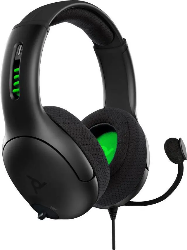 Alt view image 2 of 11 - PDP - LVL50 Wired Stereo Headset - Xbox One (048-124-NA-BK)