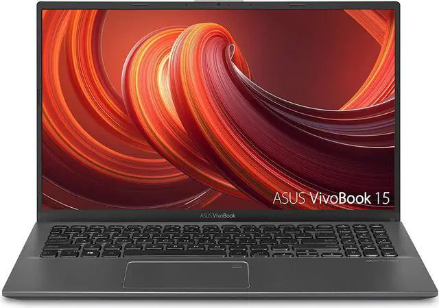 Alt view image 11 of 11 - ASUS VivoBook 15 Thin and Light Laptop, 15.6” FHD Display, Intel i3-1005G1 CPU, 8GB RAM, 128GB SSD, Backlit Keyboard, Fingerprint, Windows 10 Home in S Mode, Slate Gray, F512JA-AS34 Notebook