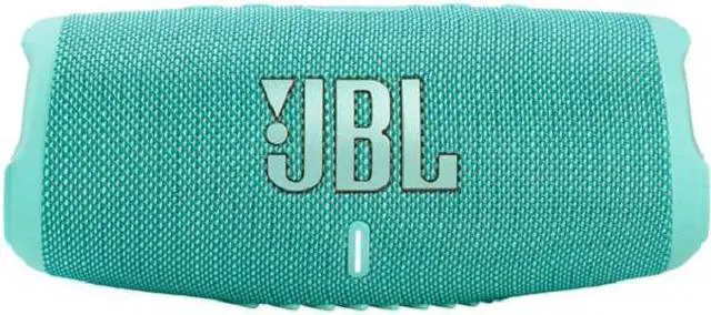 Alt view image 8 of 14 - JBL CHARGE5TEAL Charge 5 Portable Waterproof Speaker with Powerbank - Teal