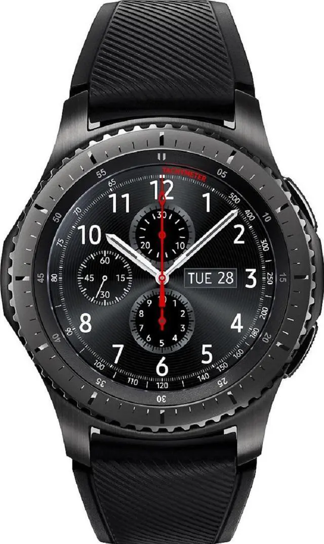 Main image of Samsung SM-R760NDAWXAR Gear S3 Frontier Smartwatch 46mm - Dark Grey