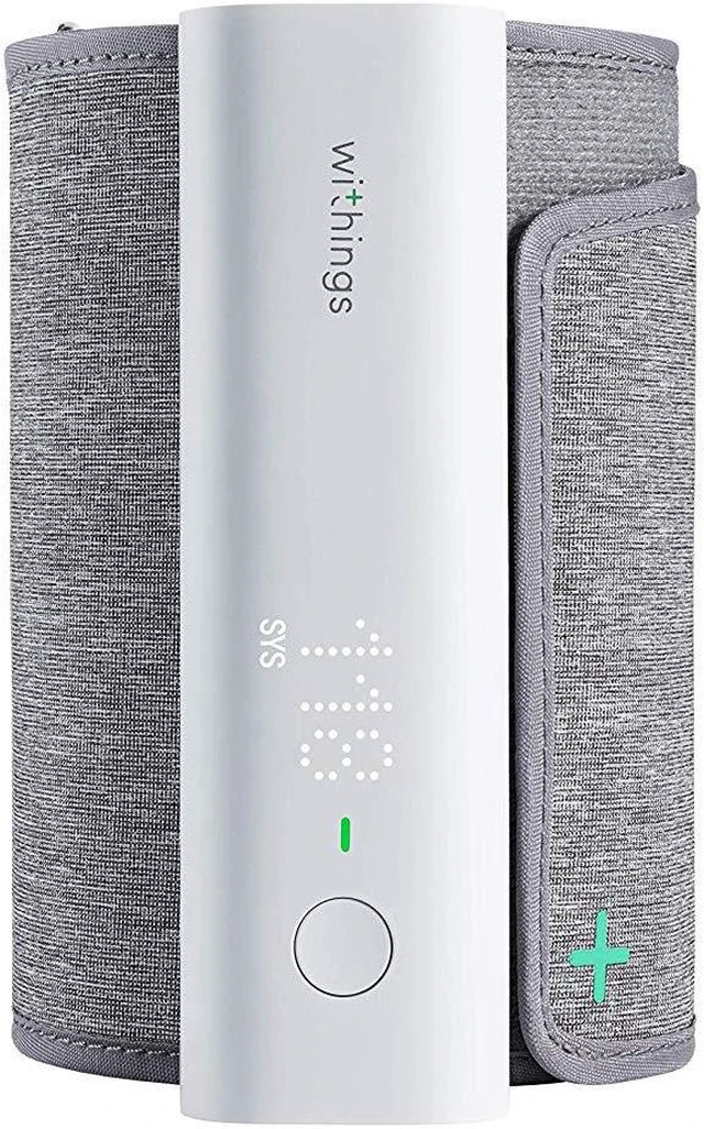 Alt view image 3 of 6 - Withings BPM Connect Digital Wi-Fi Smart Blood Pressure Monitor - White/Gray WPM05-ALL-INTER
