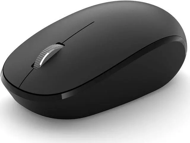 Alt view image 6 of 10 - Microsoft Bluetooth Mouse - Black. Comfortable design, Right/Left Hand Use, 4-Way Scroll Wheel, Wireless Bluetooth Mouse for PC/Laptop/Desktop, works with for Mac/Windows Computers
