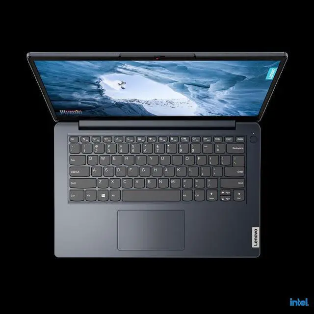 Alt view image 5 of 11 - Lenovo Ideapad 1i, 14.0" Laptop, Intel Pentium N5030, 4GB RAM, 128GB eMMC Storage, Cloud Grey, Windows 11 in S Mode, 82V6001DUS