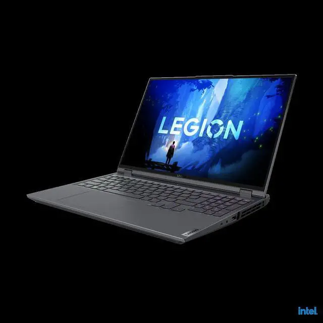 Alt view image 8 of 8 - Lenovo Legion 5 Pro 16" Laptop, Intel Core i7-12700H, Nvidia GeForce RTX 3070, 16GB RAM, 1TB SSD, Windows 11 Home, Storm Grey, 82RF00DBUS Notebook