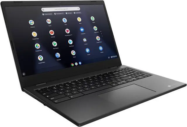 Alt view image 4 of 4 - Gateway 15.6" Chromebook, Intel® Pentium® Silver N6000, Quad Core, 4GB Memory, 128GB Storage, 1MP Webcam, Chrome OS, GCNP41524-BK Laptop Notebook