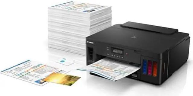Alt view image 18 of 20 - Canon PIXMA G5020 Wireless MegaTank Single Function SuperTank Printer