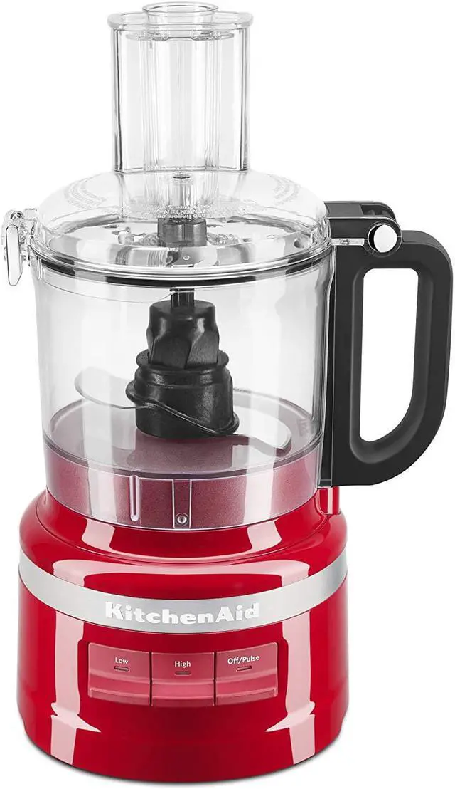 Alt view image 2 of 2 - Kitchenaid Kfp0718Er 7-Cup Food Processor Chop, Puree, Shred And Slice - Empire Red