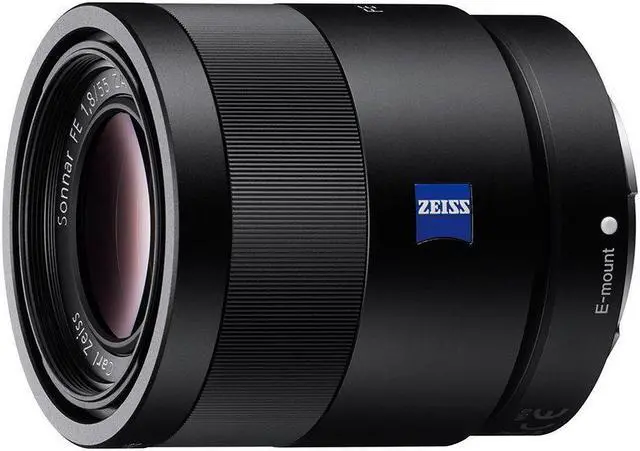 Alt view image 3 of 3 - Sony Sonnar T* SEL55F18Z - 55 mm - f/1.8 - Mid-range Zoom Lens for Sony E - 49 mm Attachment - 0.14x MagnificationOptical IS - 2.5"Diameter