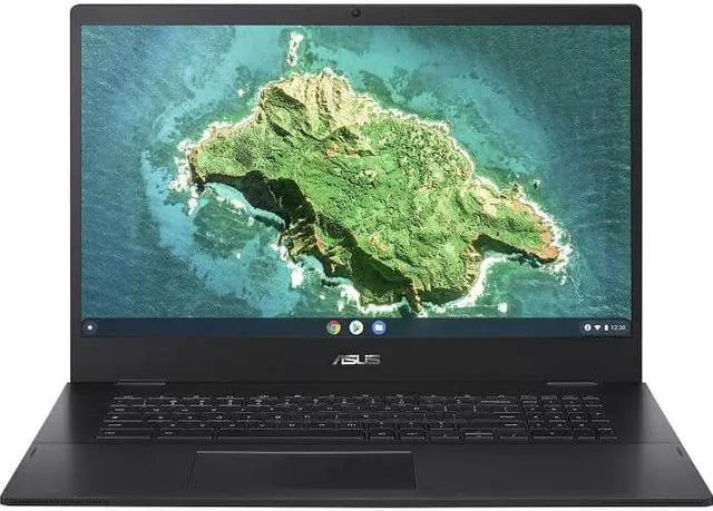 Alt view image 7 of 7 - ASUS 17.3" FHD Chromebook, Intel Celeron, 4GB RAM, 64GB eMMC, Chrome OS, Grey, CX1700CKA-WS44F-M Laptop Notebook