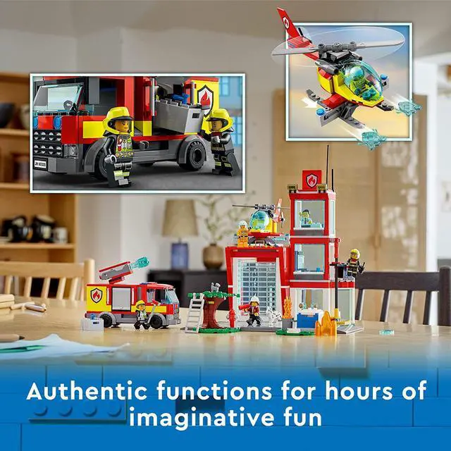 Alt view image 8 of 8 - LEGO 60320 City Fire Station