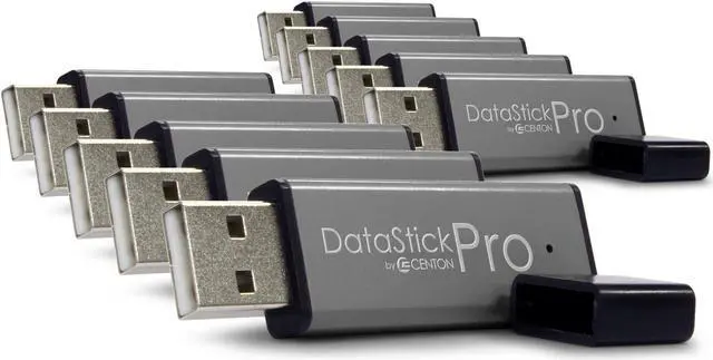 Alt view image 5 of 6 - Centon 8GB DataStick Pro USB 2.0 Flash Drive - 10 Pack