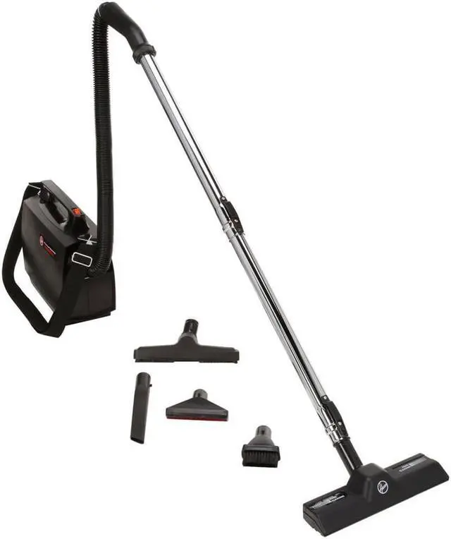 Alt view image 4 of 4 - Portapower Lightweight Vacuum Cleaner 10" Cleaning Path Black CH30000