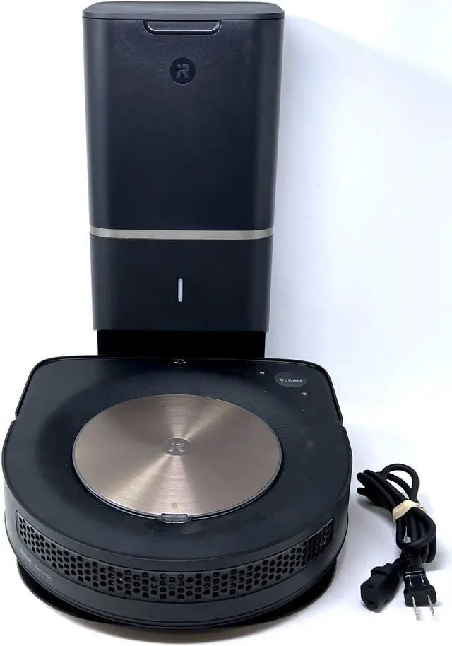Alt view image 10 of 10 - Roomba s9+ Wi-Fi Connected Robot Vacuum with Automatic Dirt Disposal - Java Black