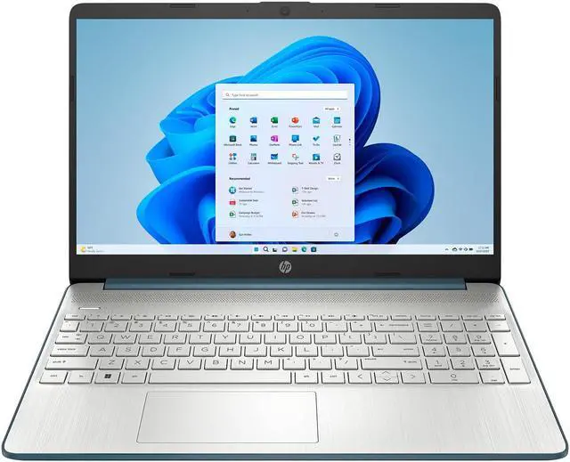 Alt view image 6 of 6 - HP 15.6" Laptop, Intel Core i3-1115G4, 8GB RAM, 256GB SSD, Spruce Blue, Windows 11 Home in S mode, 15-dy2792wm PC Computer